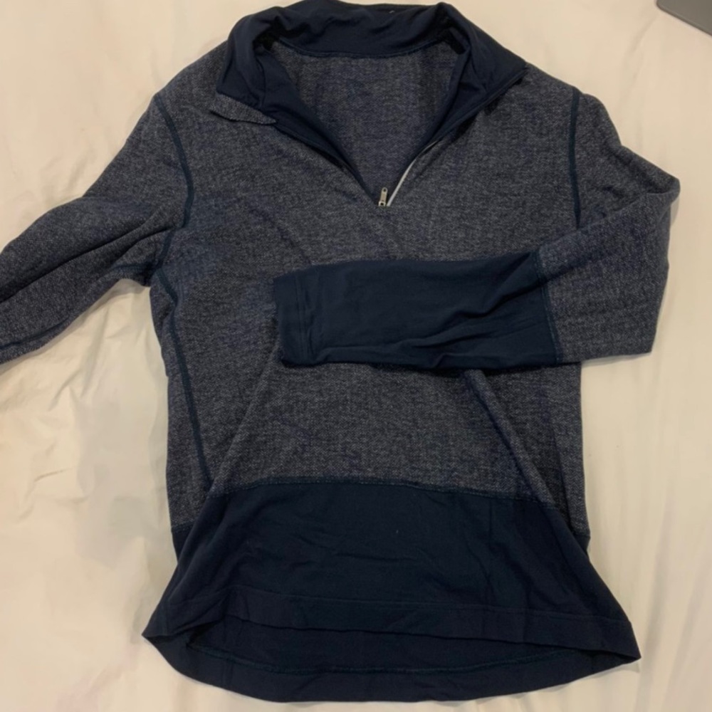 Herringbone Lululemon Surge 1/2 Zip